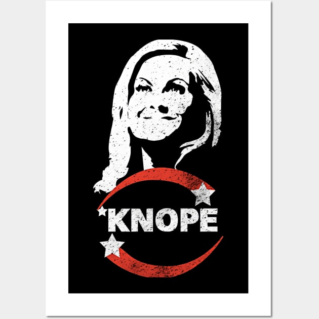 Vote For Knope Parks And Recreation Wall Art by truefriend